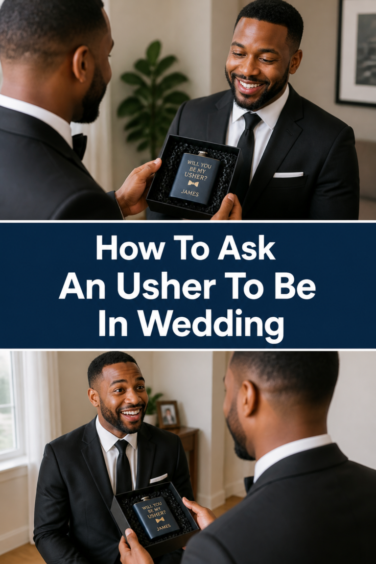 🤵 How To Ask An Usher To Be In Wedding