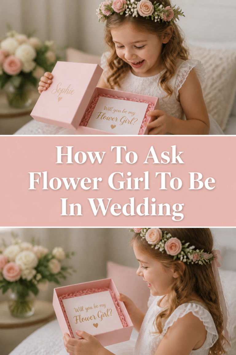 🌸 How To Ask Flower Girl To Be In Wedding