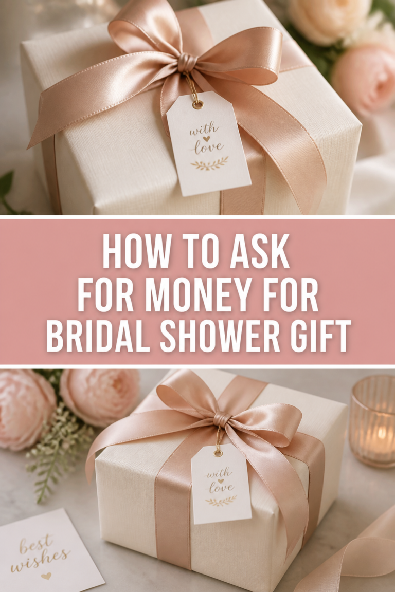 💍 How To Ask For Money For Bridal Shower Gift