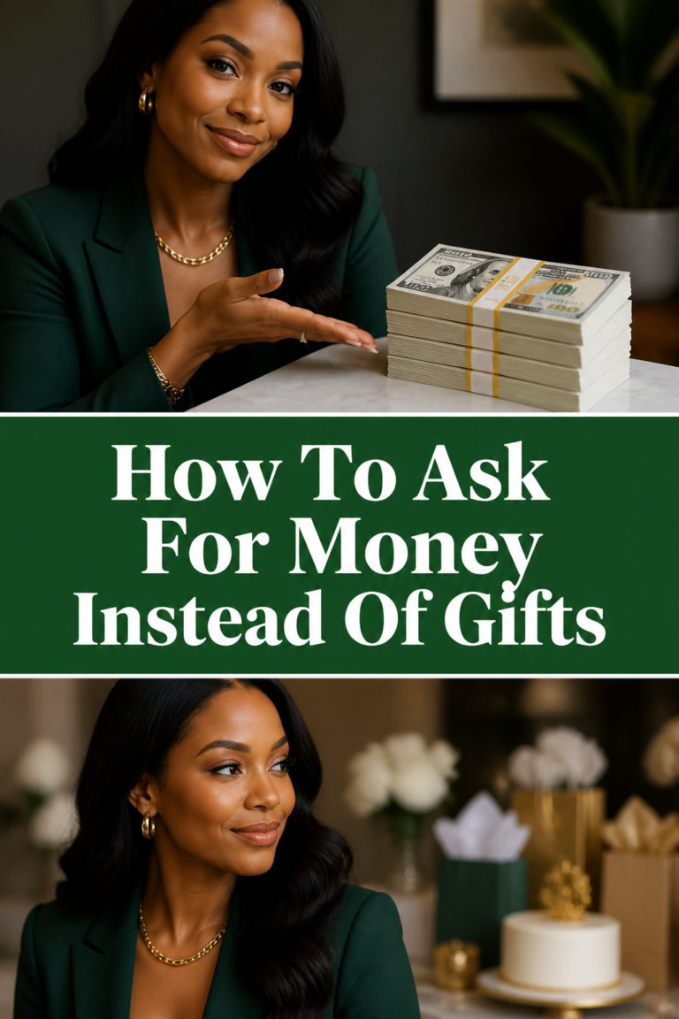 💰 How To Ask For Money Instead Of Gifts