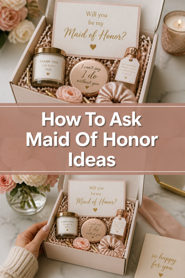 ✨ How To Ask Maid Of Honor Ideas
