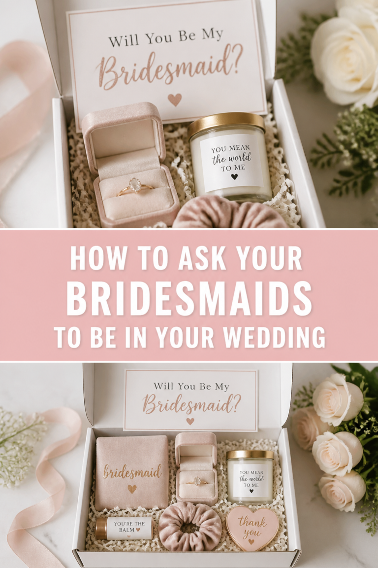 💍 How To Ask Your Bridesmaids To Be In Your Wedding