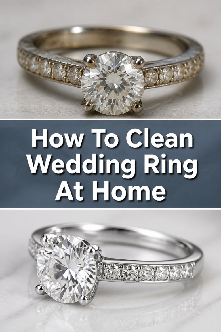 ✨ How To Clean Wedding Ring At Home