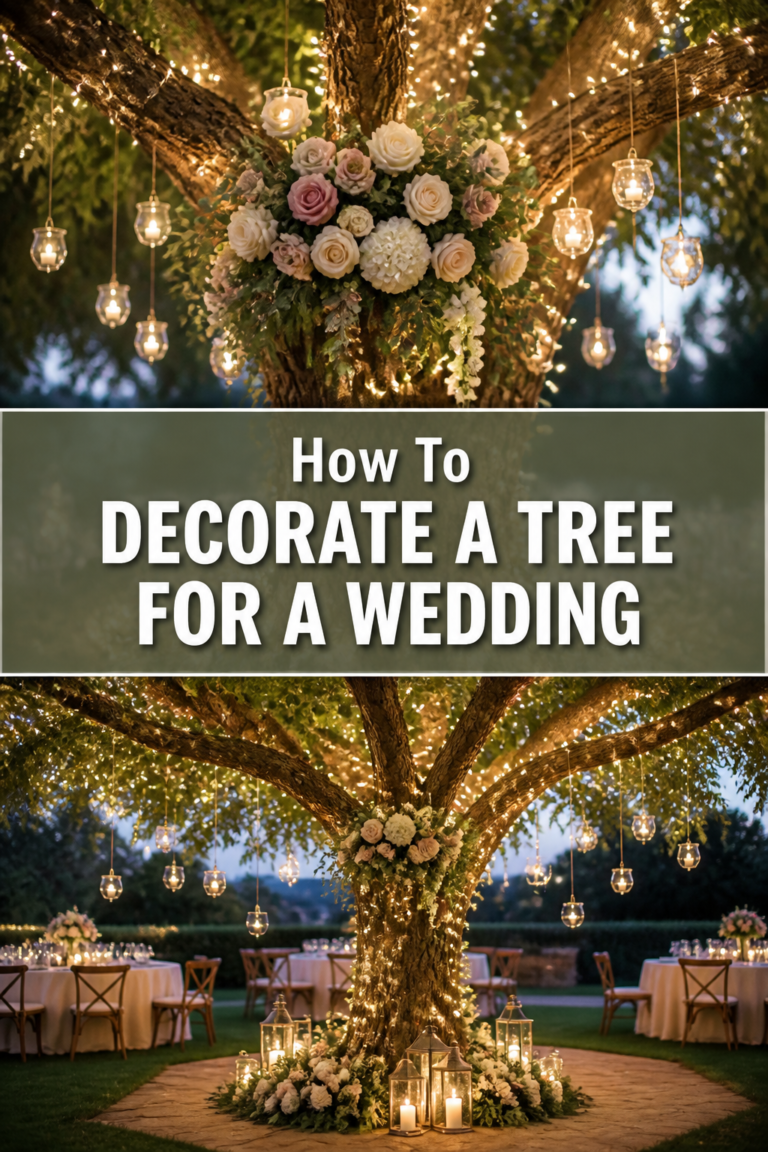 🌳 How To Decorate A Tree For A Wedding