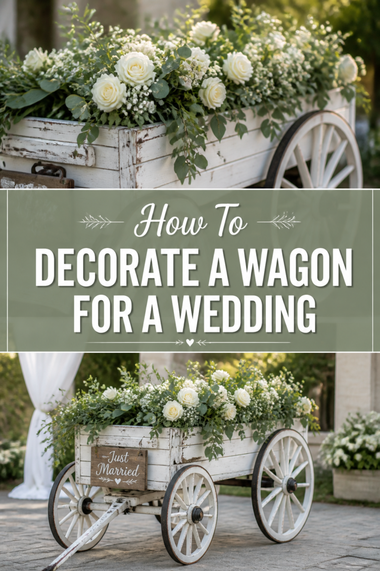 ✨ How To Decorate A Wagon For A Wedding