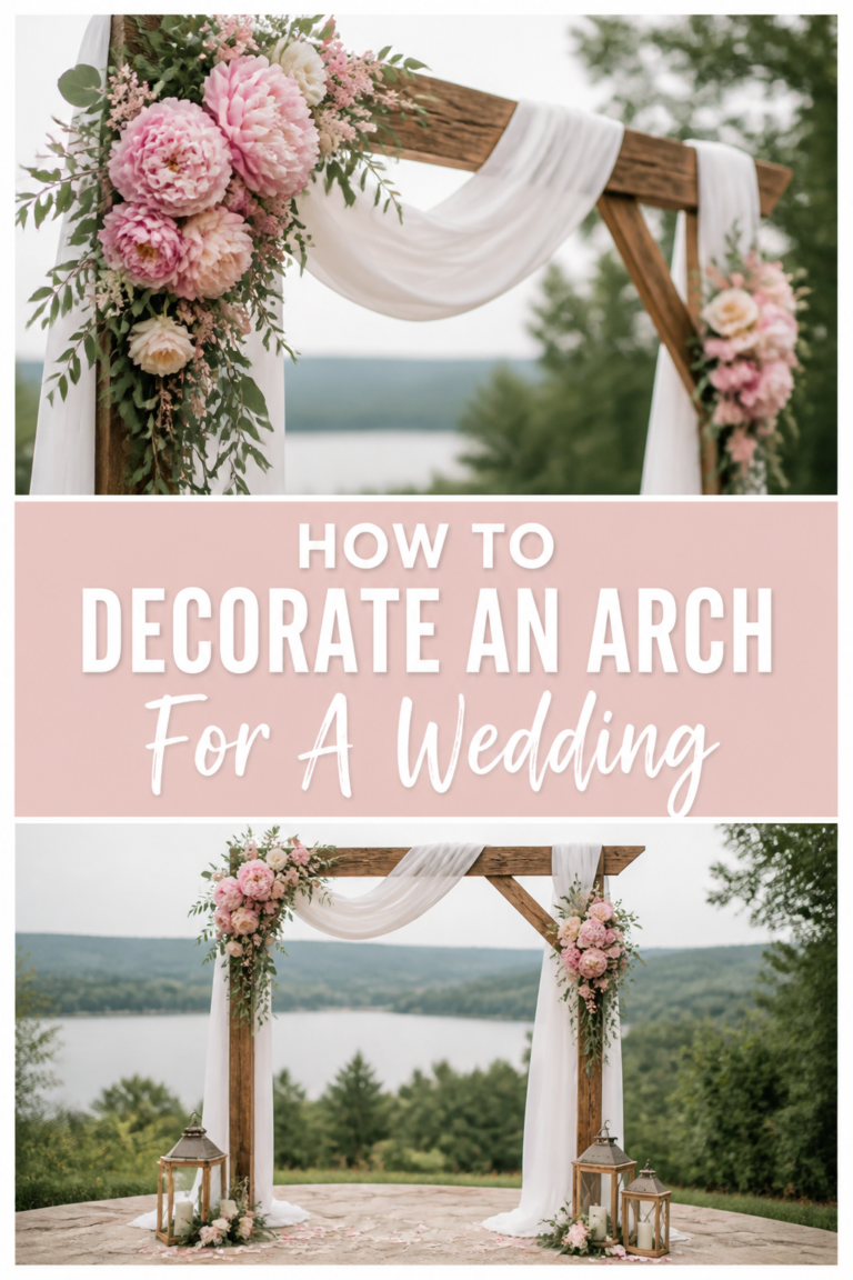 🌿 How To Decorate An Arch For A Wedding