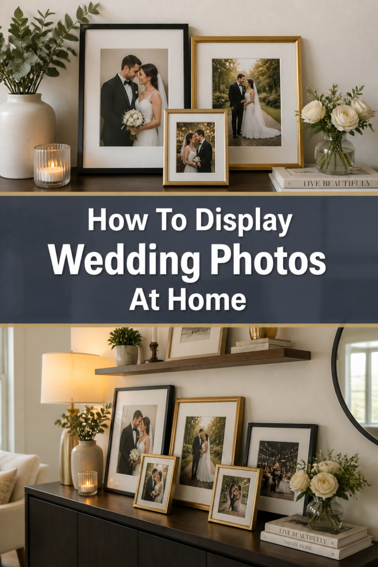 🔥 How To Display Wedding Photos At Home