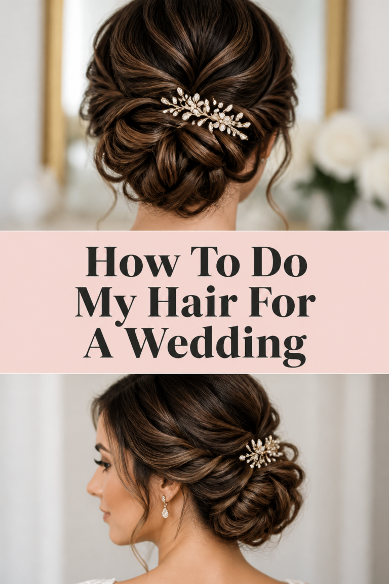 How To Do My Hair For A Wedding