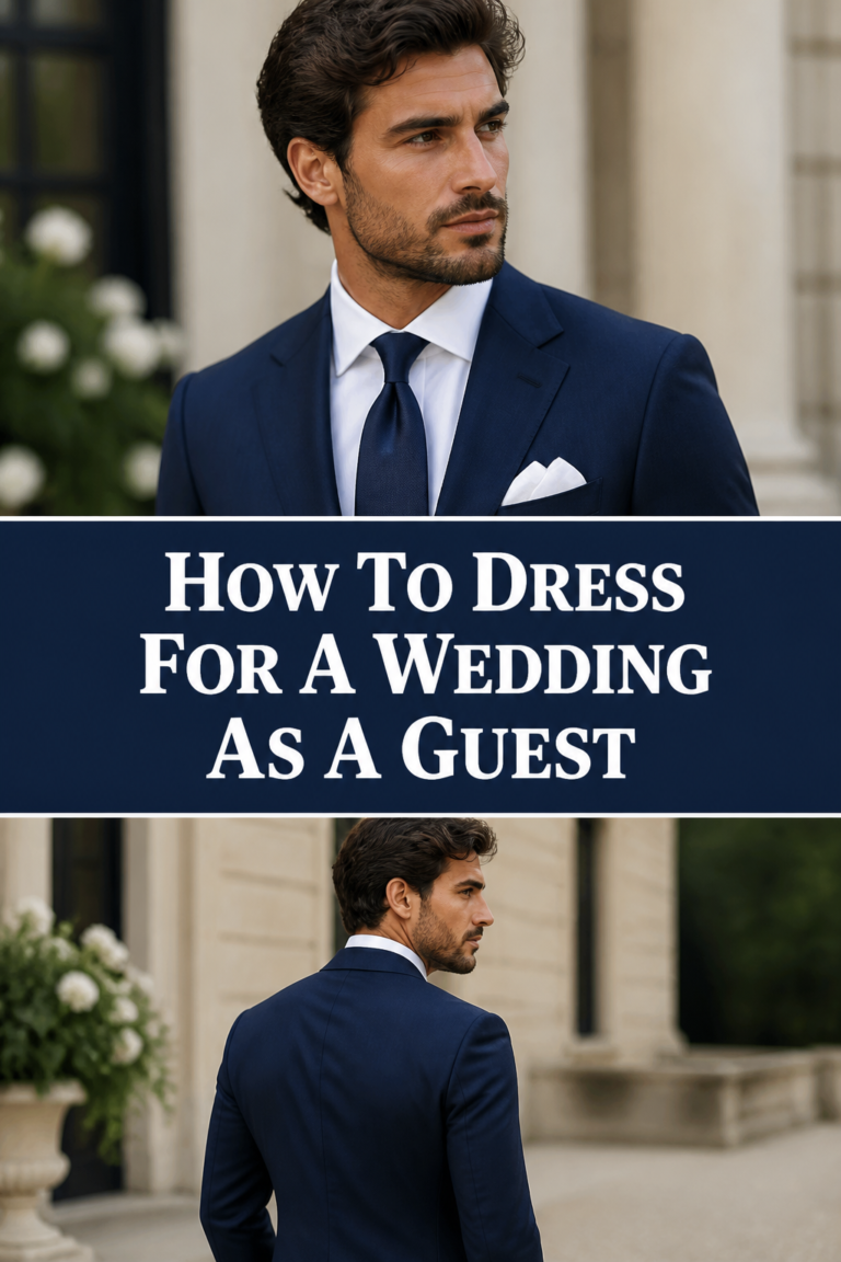 👔 How To Dress For A Wedding As A Guest
