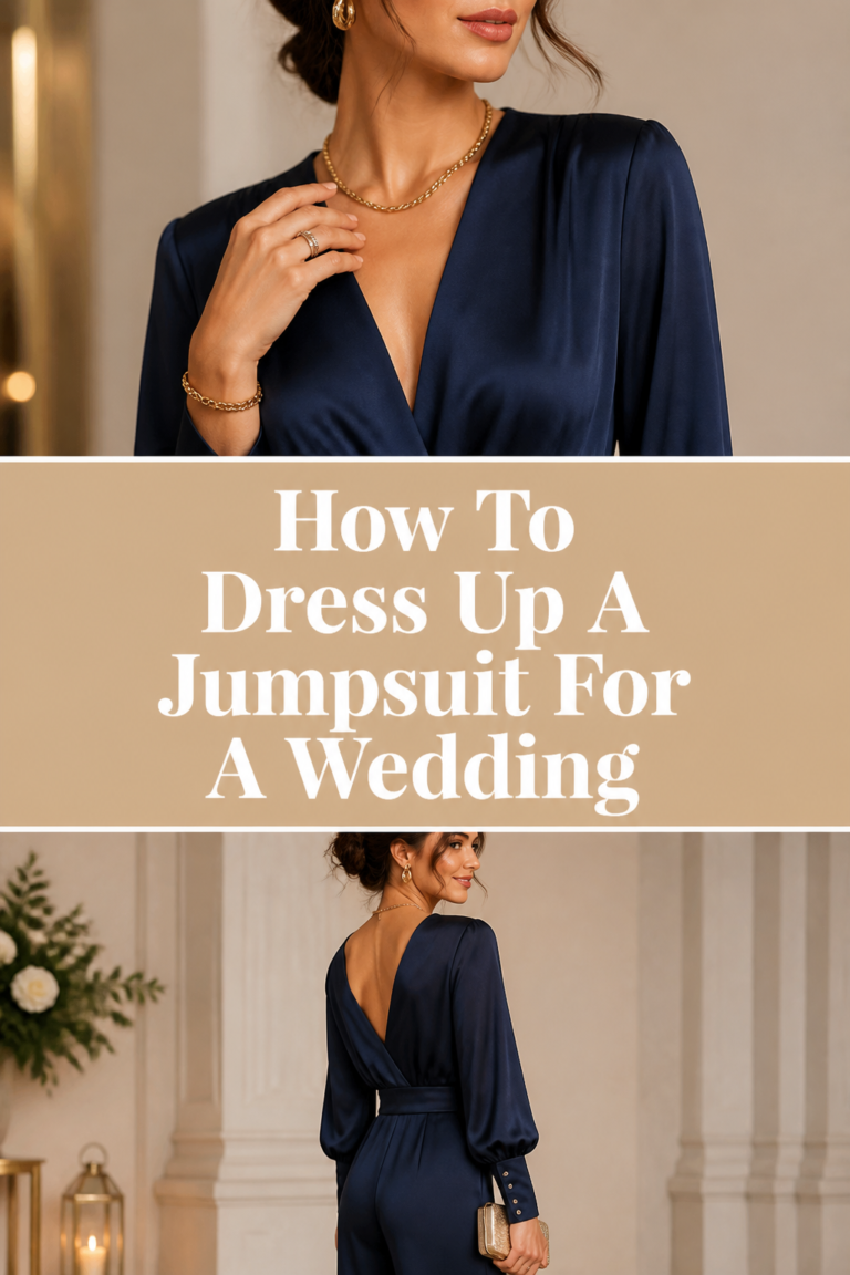 ✨ How To Dress Up A Jumpsuit For A Wedding
