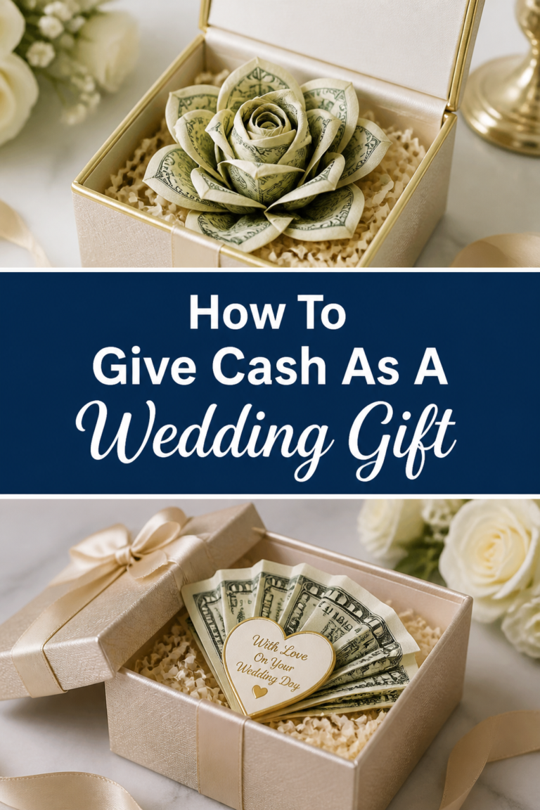 💵 How To Give Cash As A Wedding Gift