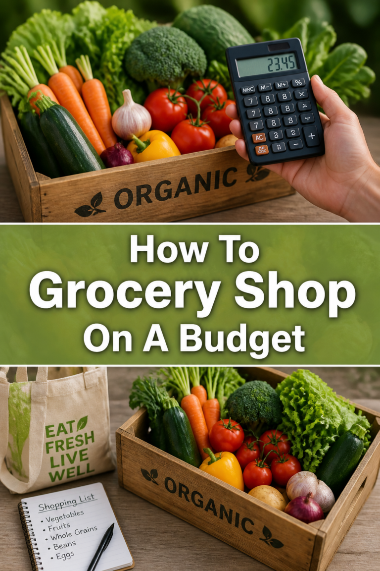 🛒 How To Grocery Shop On A Budget