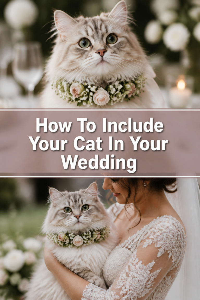 🐈 How To Include Your Cat In Your Wedding