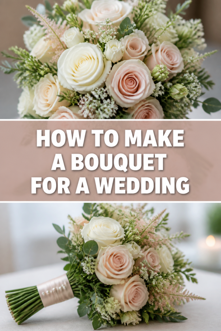 💐 How To Make A Bouquet For A Wedding