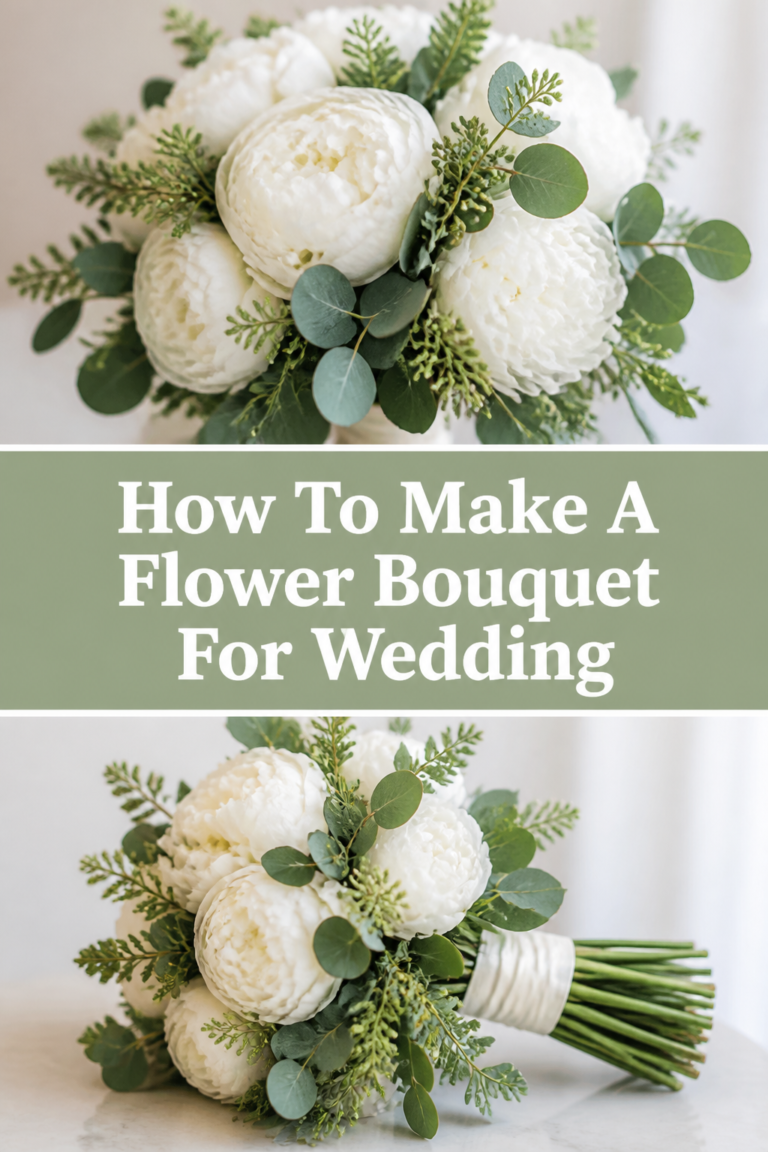 💐 How To Make A Flower Bouquet For Wedding