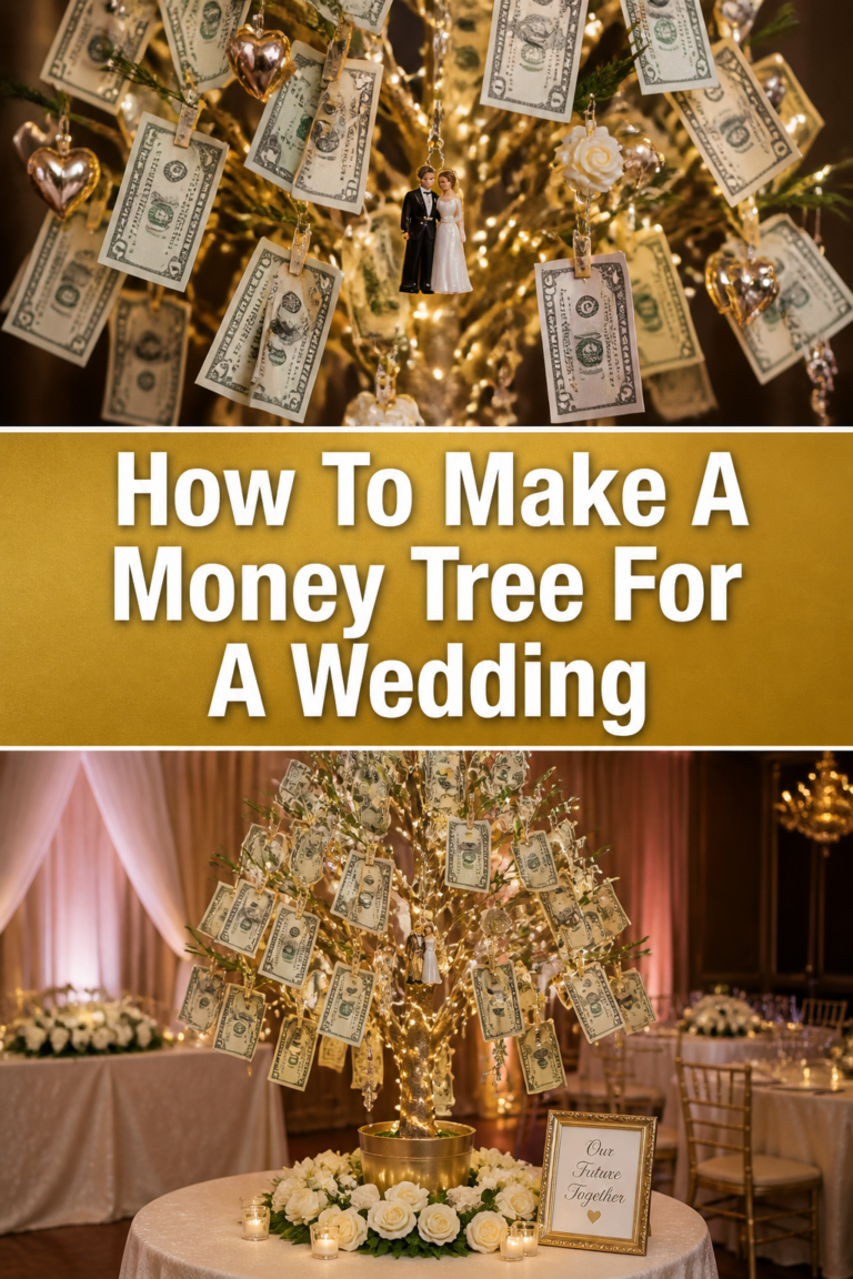 🌳 How To Make A Money Tree For A Wedding
