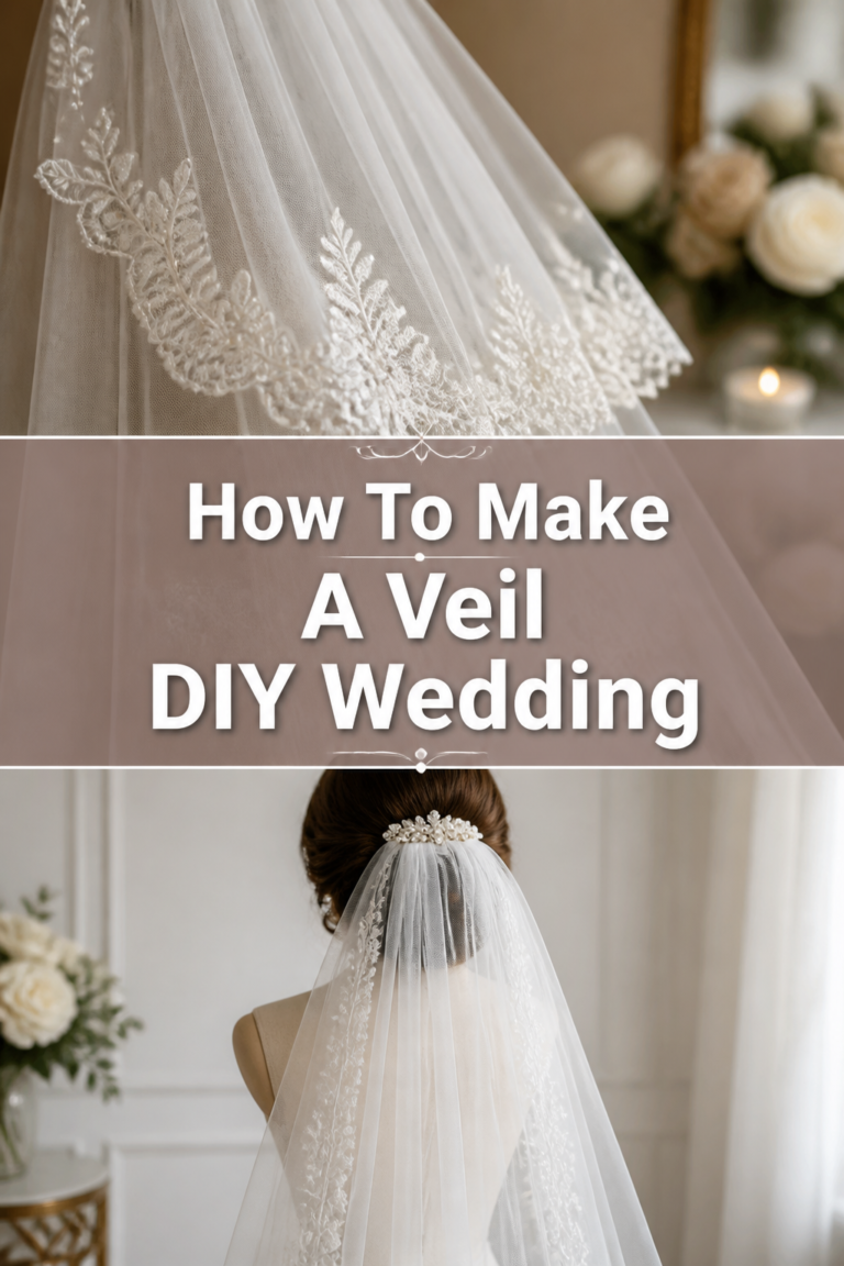 👰‍♀️ How To Make A Veil DIY Wedding