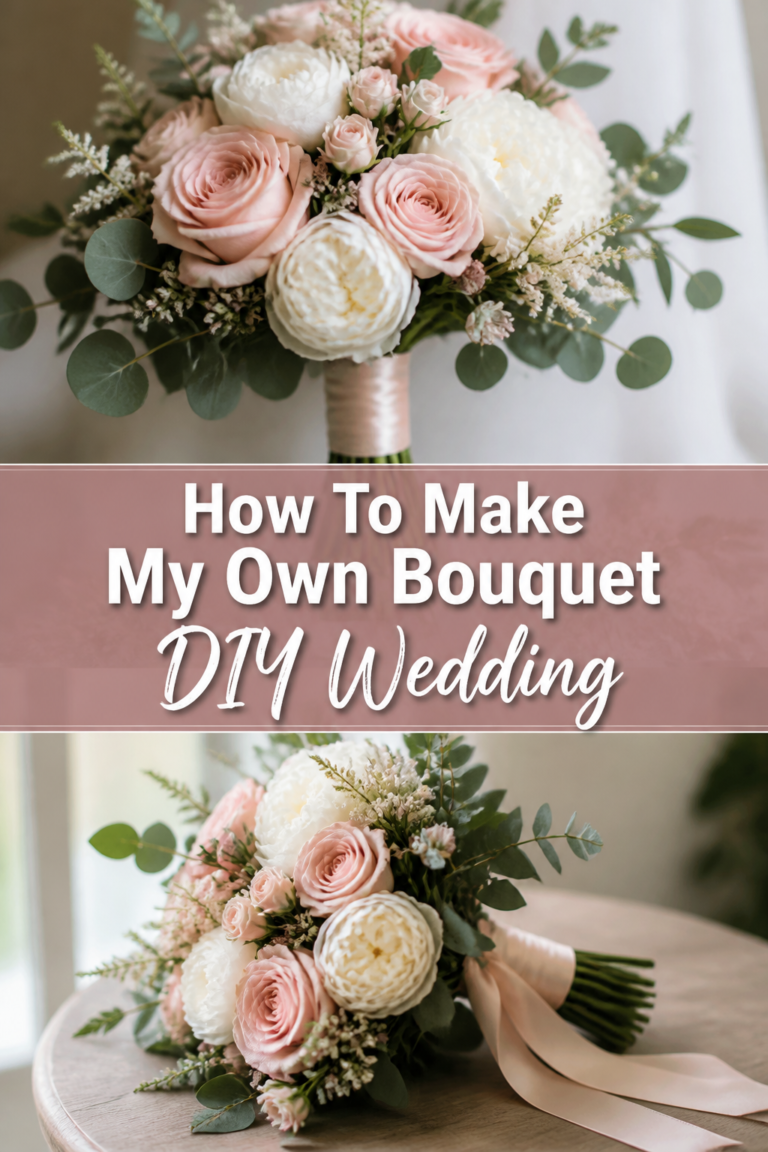 💐 How To Make My Own Bouquet DIY Wedding