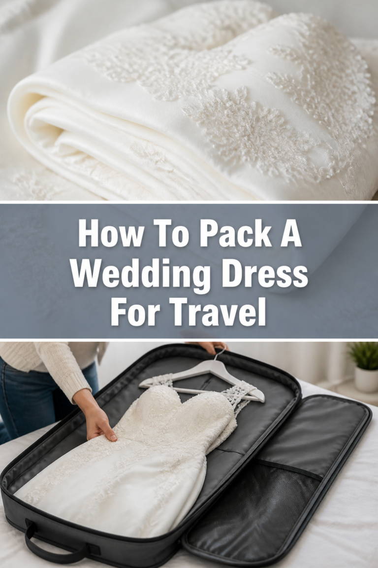 👰‍♀️ How To Pack A Wedding Dress For Travel