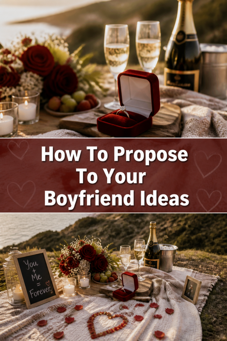 💍 How To Propose To Your Boyfriend Ideas