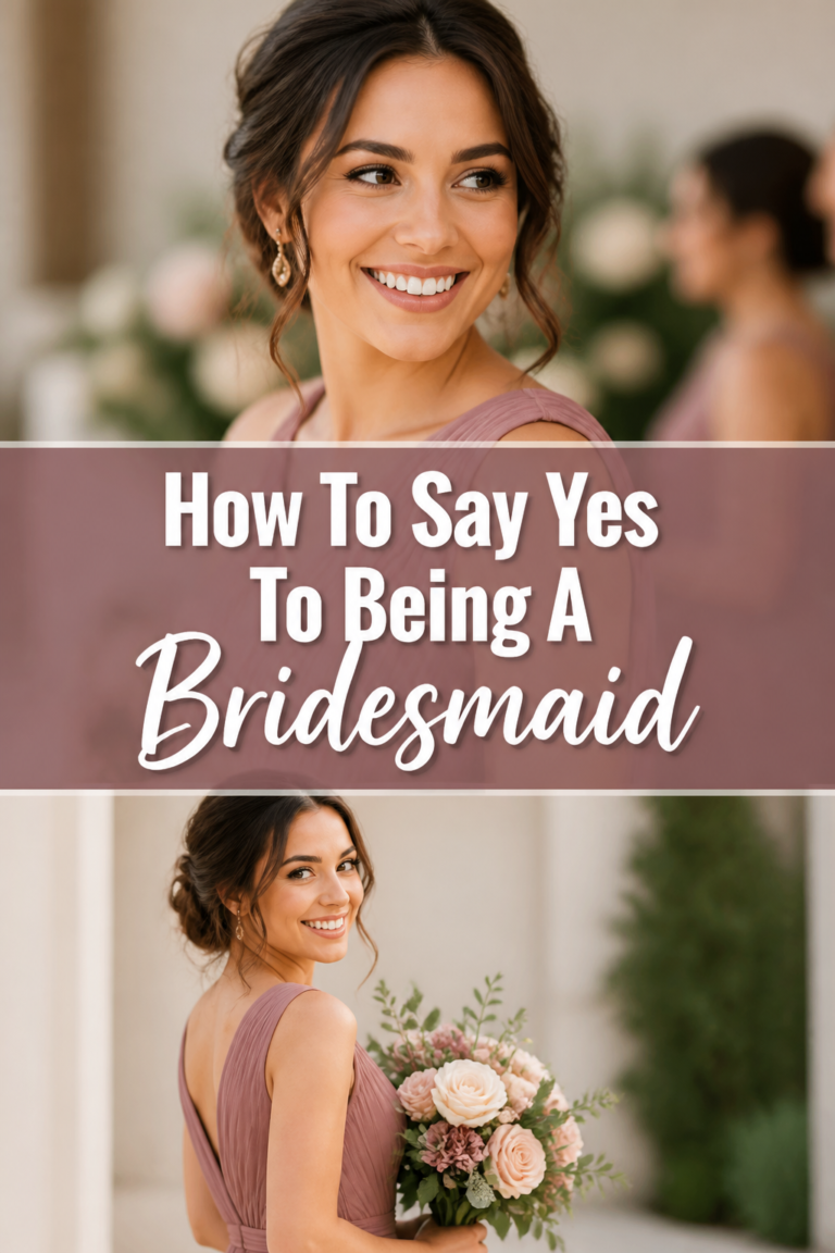 👰‍♀️ How To Say Yes To Being A Bridesmaid