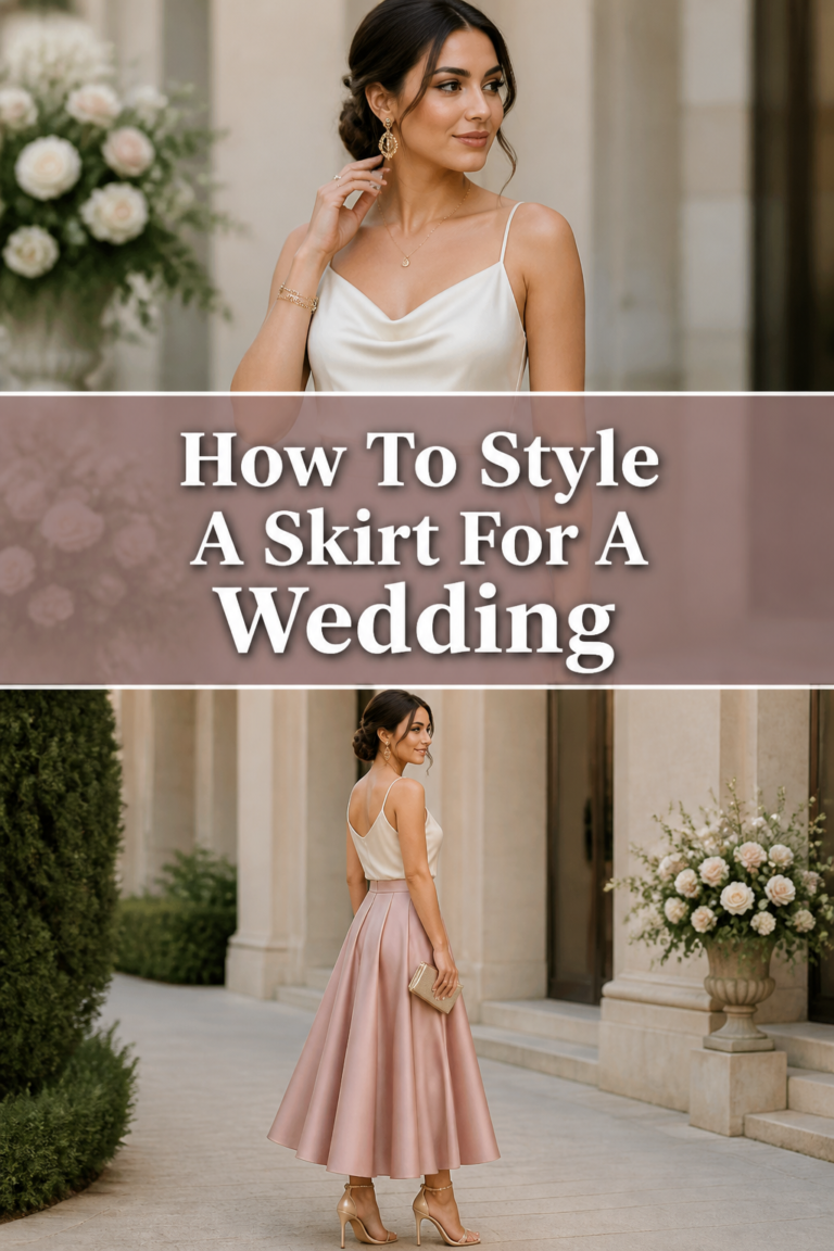 👗 How To Style A Skirt For A Wedding