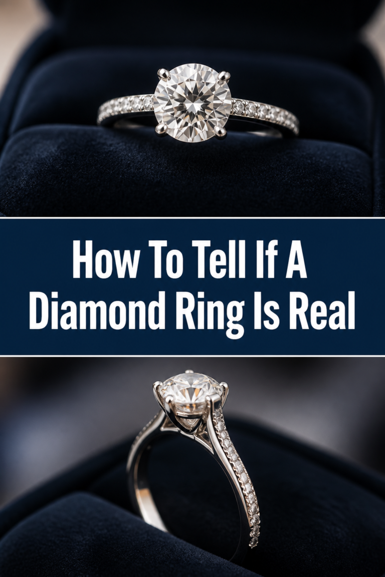 💎 How To Tell If A Diamond Ring Is Real