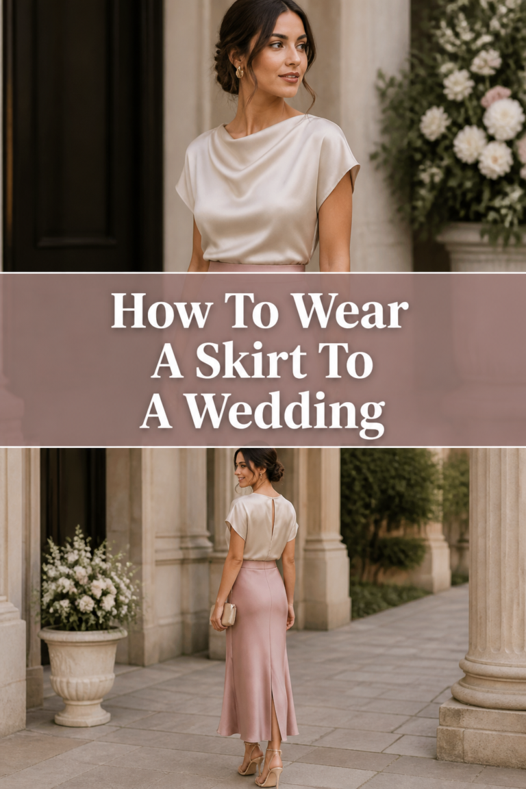👗 How To Wear A Skirt To A Wedding
