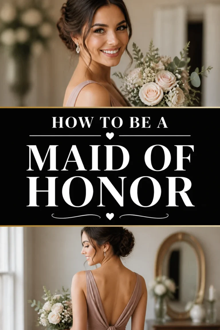 💍 How To Be A Maid Of Honor