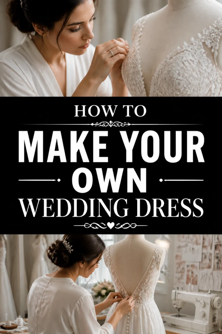 👰‍♀️ How To Make Your Own Wedding Dress