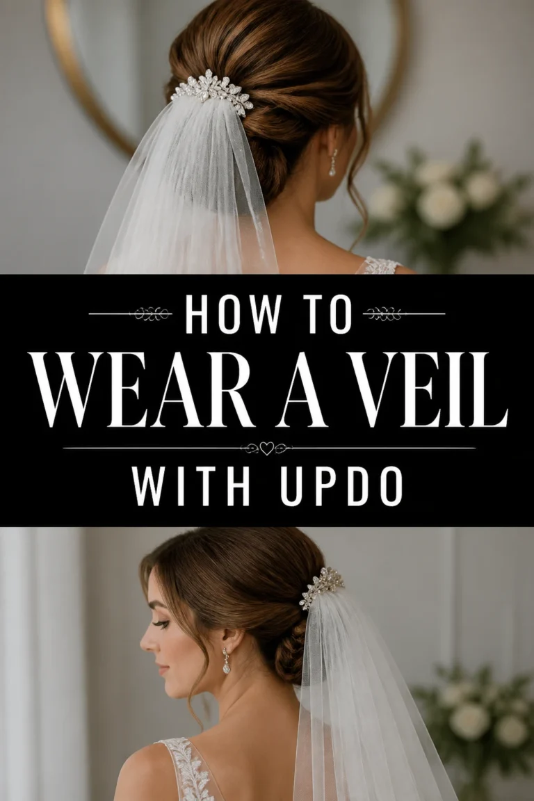 👰‍♀️ How To Wear A Veil With Updo