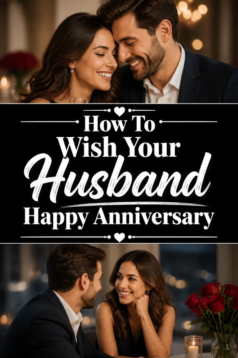 ❤️ How To Wish Your Husband Happy Anniversary